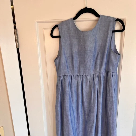 Co high low blue sleeveless dress sz S - Picture 4 of 10